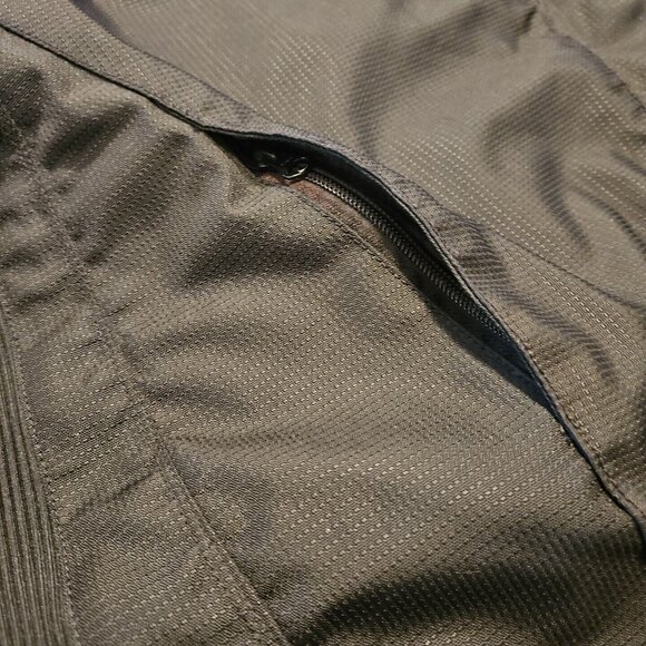 Icon Motorcycle Merc Jacket Womens XL Black Armored Padded Midweight Sturgis - Picture 10 of 16